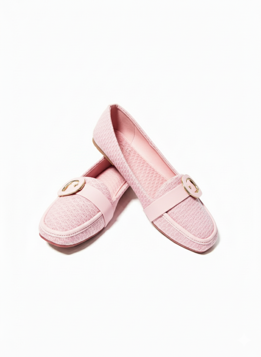 Elegant Dark Mahroon Flats for Women